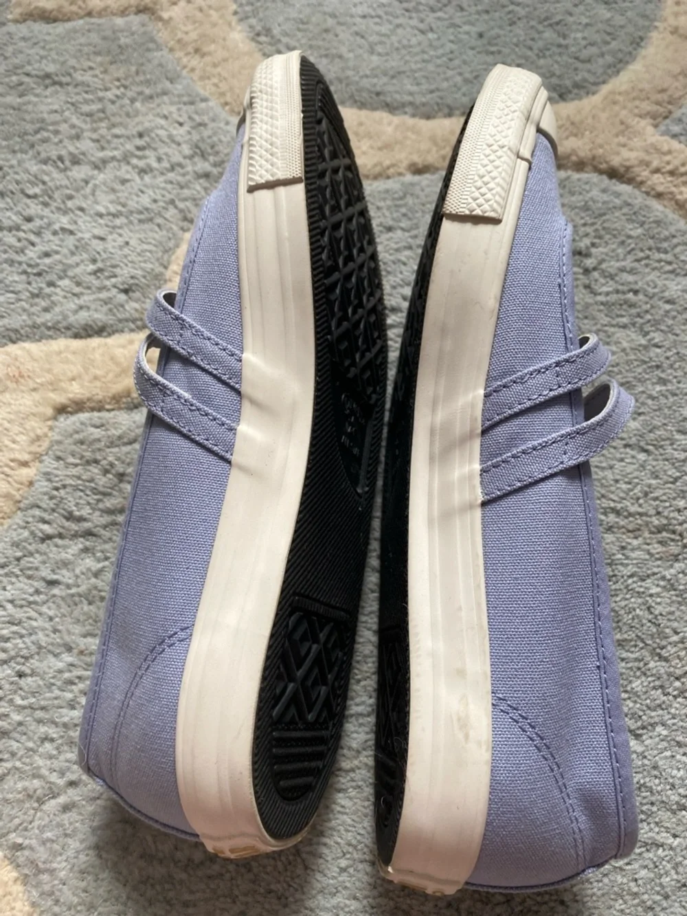 Converse Classic Double-Strap Mary Jane Sneakers in Lavender Size 9.5 New - Picture 8 of 12